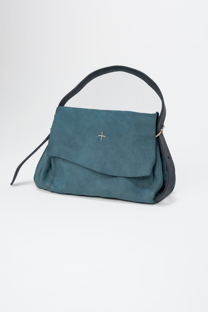 Deep Teal XS Accordion Handbag