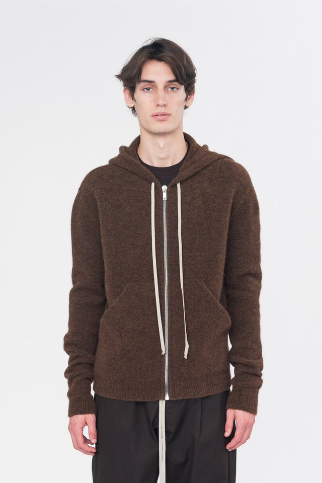 Knit Long Hoodie