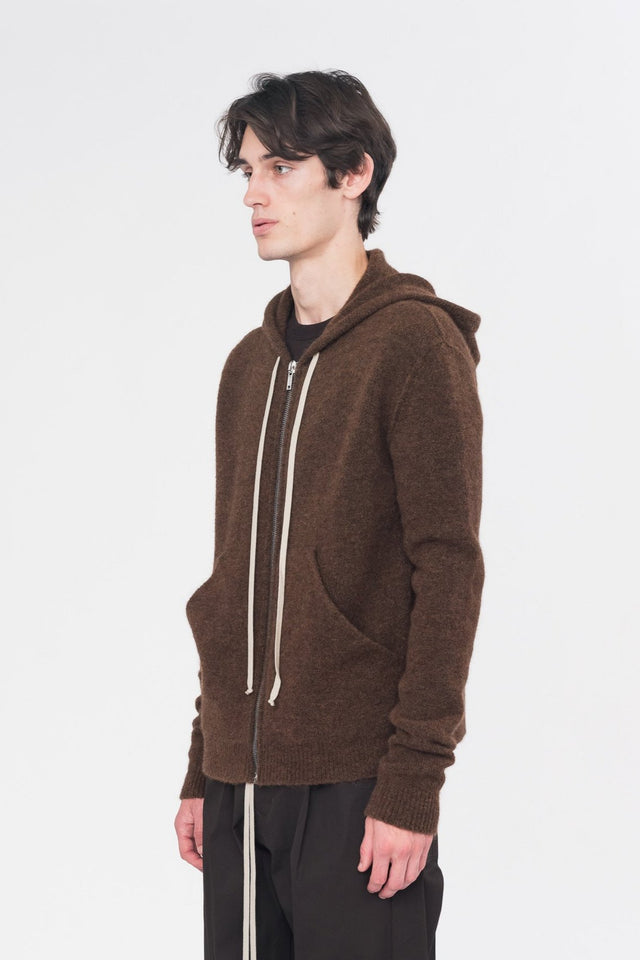 Knit Long Hoodie