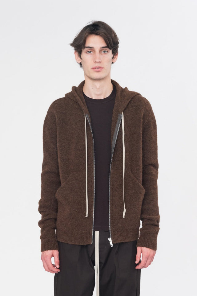 Knit Long Hoodie