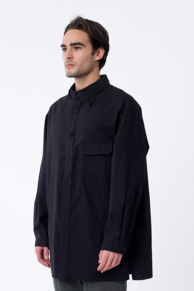 Shrinkage Spare Collar Shirt