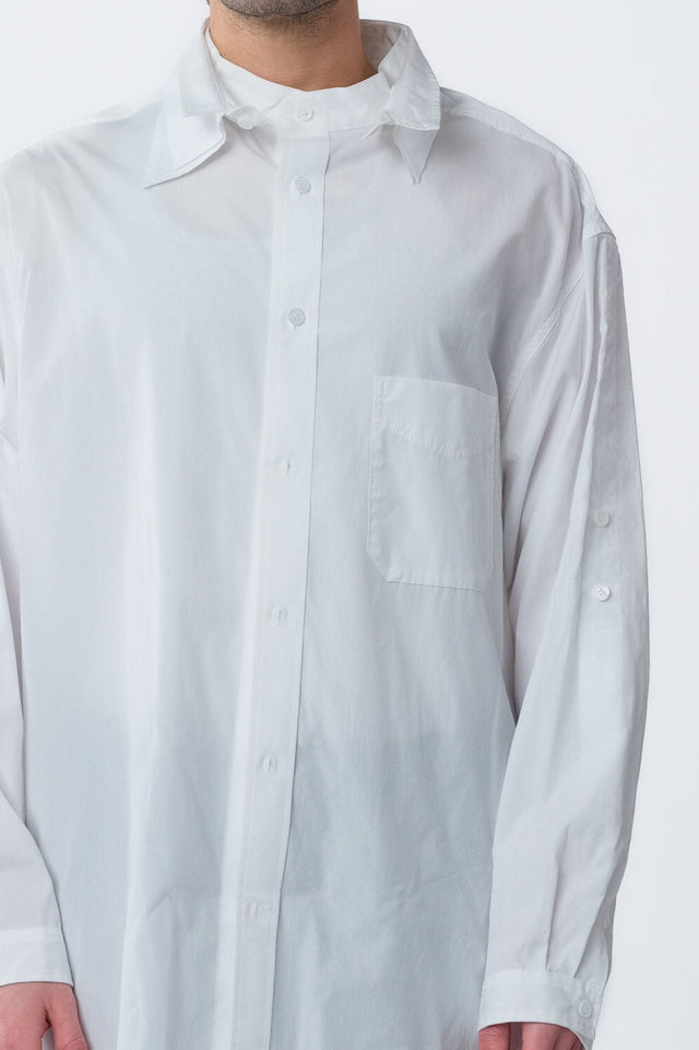 Chain Stitch Spare Collar Shirt