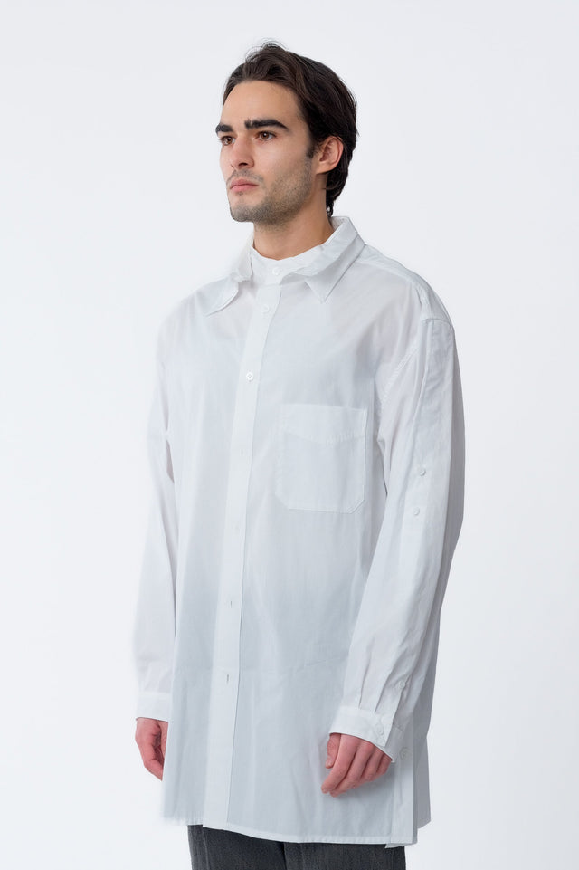 Chain Stitch Spare Collar Shirt