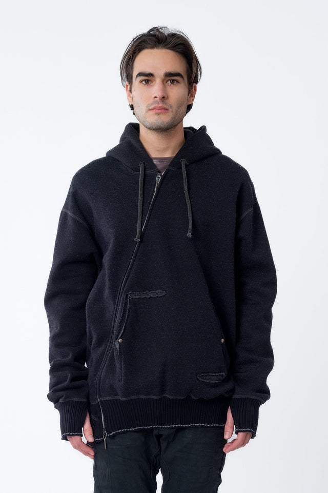 Displacement Sweat Hooded Parka