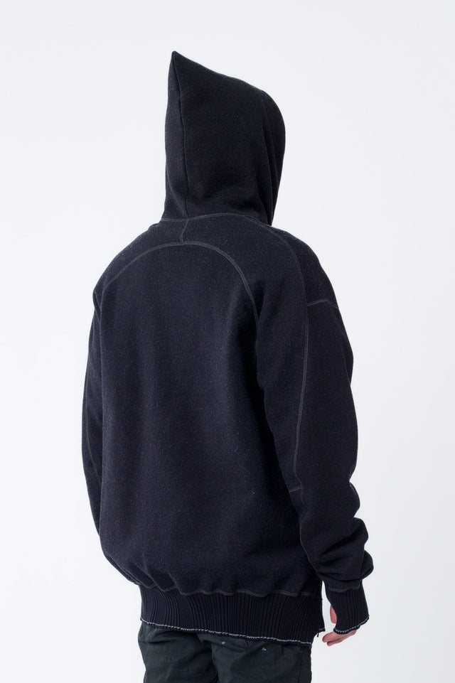 Displacement Sweat Hooded Parka