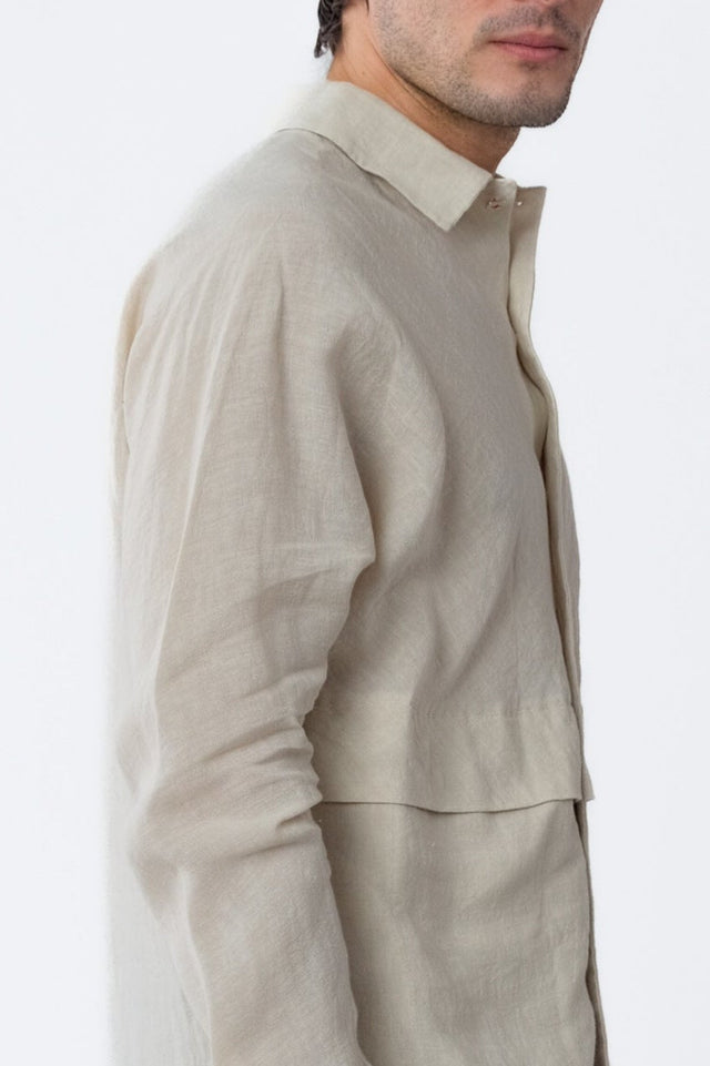 Natural Deep Pocket Shirt