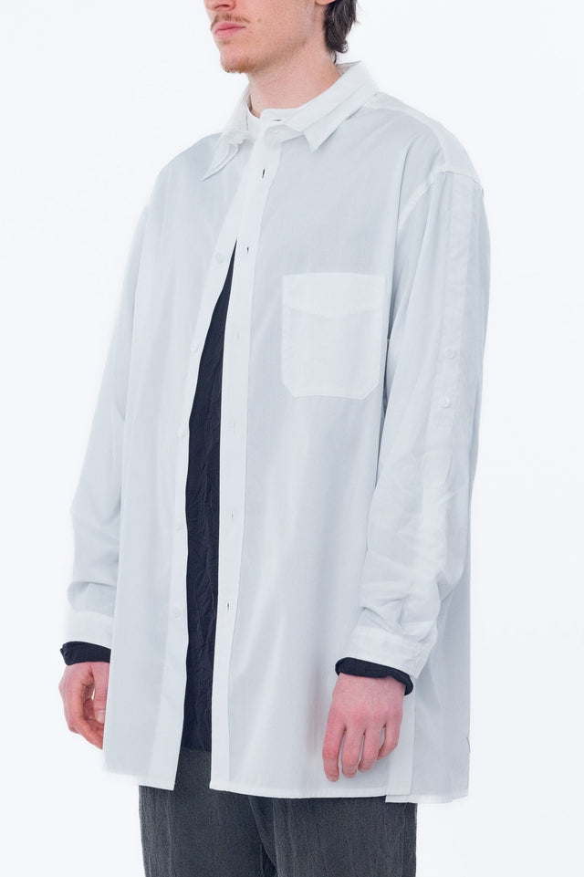 Chain Stitch Spare Collar Shirt