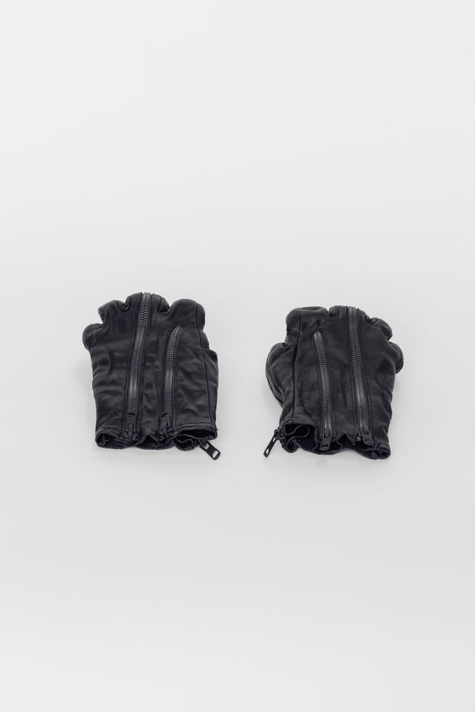 Leather Zipper GLOVES