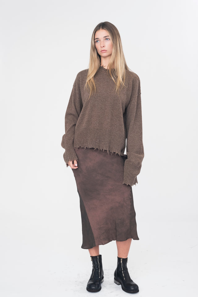 Brown Hued Skirt