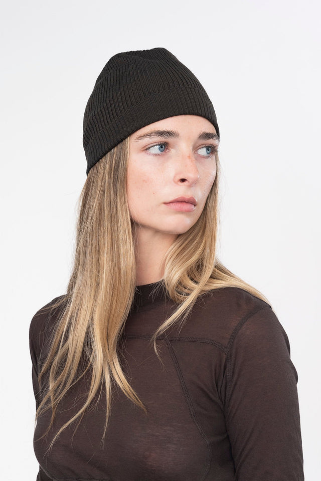 Forest Ribbed Beanie